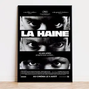 La haine Movie Poster, High Quality Ready To Print, Poster Decor Room