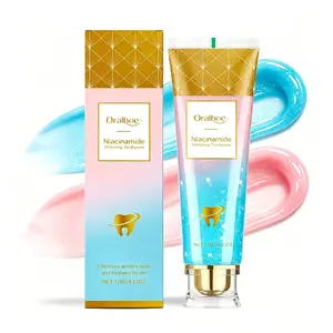 Niacinamide Whitening Toothpaste - Natural Gentle Formula, Peach Flavor, Surface Stain Removal, Fresh Breath, Daily Oral Care