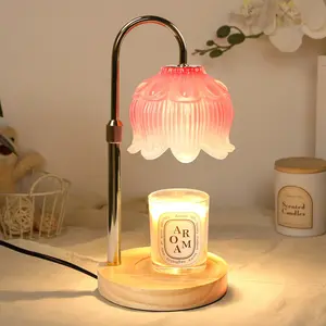 Fragrance Candle Warmer Lamp,Electric Candle Warmer with Timer & Dimmer,Mom Christmas Birthday Gifts for Women, House Warming Gifts New Home Bedroom Decor