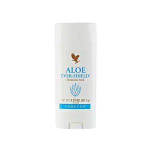 Forever Aloe Ever-Shield Deodorant Stick - All-Day Odor Protection with Soothing Aloe Vera Gel for Sensitive Skin, Vegan & Gluten Free, 3.25 oz