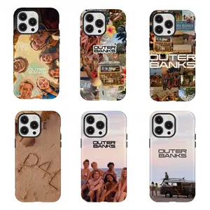 Vintage O-Outer Banks OBX Phone Case Trendy Tough Phone Case Compatible for iPhone 17 16 15 14 13 12 11 and for Samsung S21-S25 Perfect Gift for Fans Her/Him