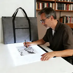 A2 60x40cm LED Drawing Board with Bag USB Cable Clip Three-Level Dimming for Art Painting Calligraphy Sketching Diamond Painting Portable Design