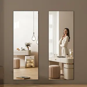 Self-Adhesive Acrylic Wall Mirror – No-Drill, HD Reflection