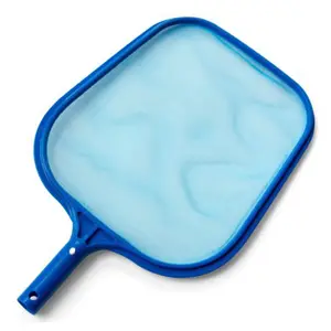 Handheld Pool Skimmer Leaf Rake Net Cleaning Swimming Pool Fine Mesh Netting