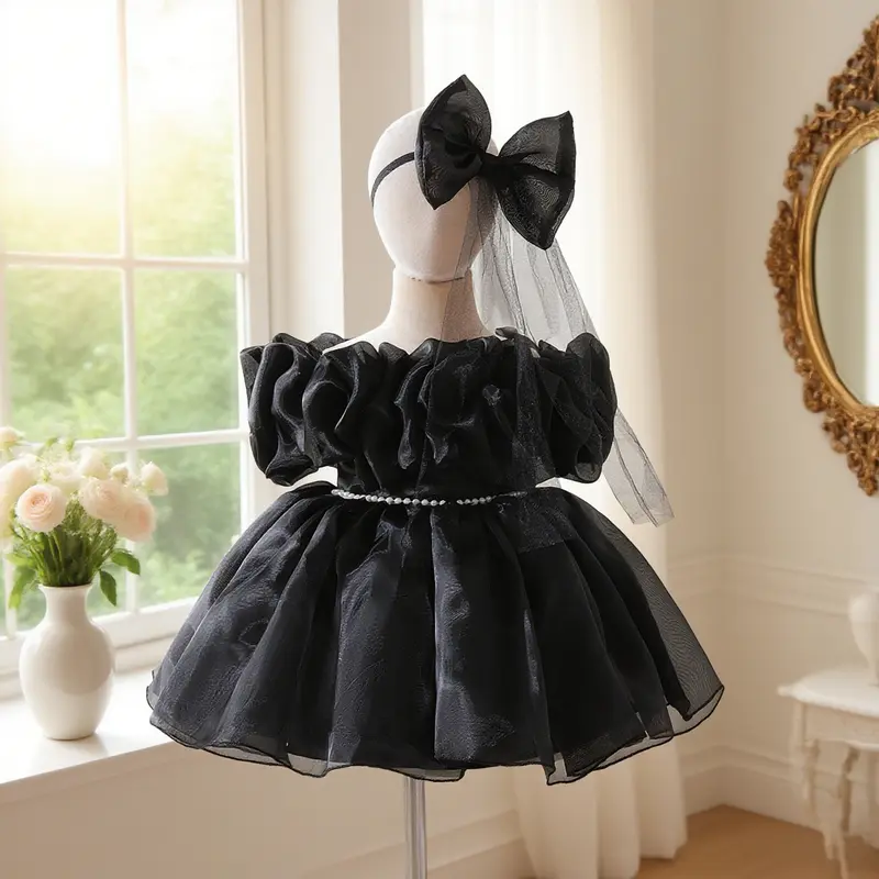baby wedding guest dress 28 Stylish and Toddler Outfits for 2023 Baby Cute Wedding Guest Newborn Baby Girl Ruffle Collar Long Sleeve A Baby wedding guest dress |