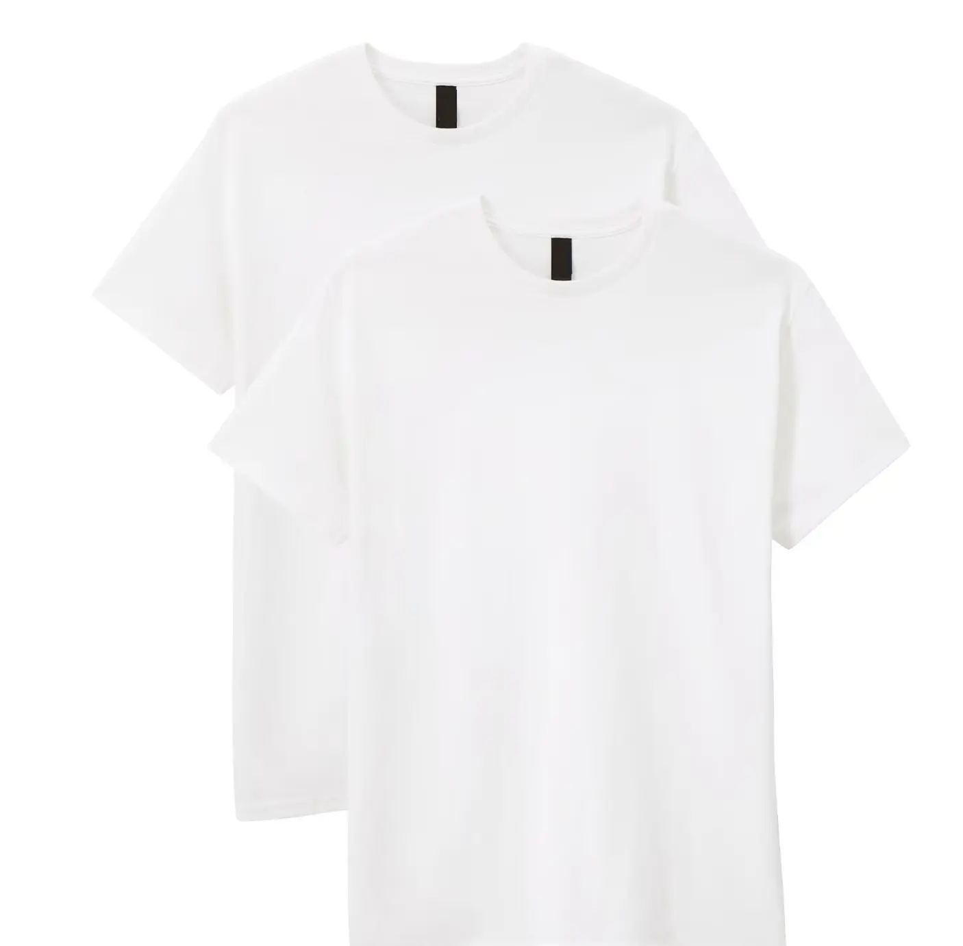 Men's Lightweight Cotton T-Shirt 2-Pack, Short Sleeve Crewneck