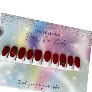 Cherry Red Duck Nails Cherry Red Duck Nails