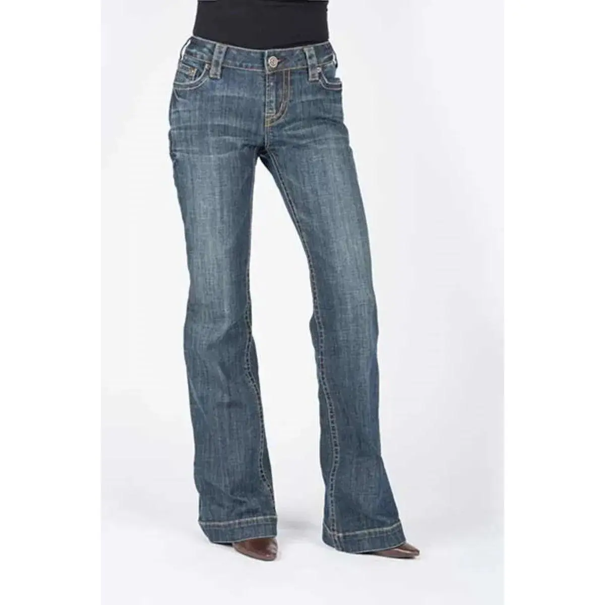 Stetson 214 City Trouser Jeans (Medium Wash) - Women's Jeans