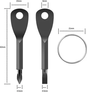 Screwdriver Keychain Pocket Repair Tool