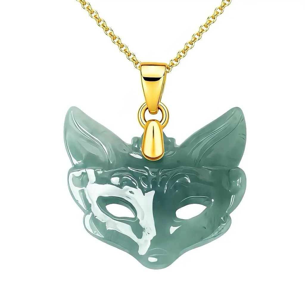 Jade Fox Pendant