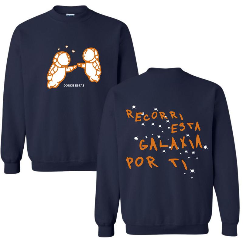 Ivan Cornejo Donde Estás T-Shirt, Hoodie & Sweatshirt, Mirada 2024 Tour Merch, Astronaut Graphic Top for Fans, Unisex Concert Outfit