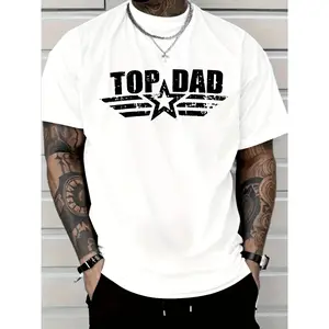 Top Dad Cotton Men's T-Shirt Comfort Fit
