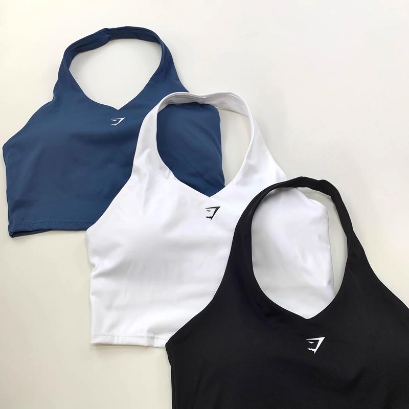 Women's 6 Piece Solid Color Seamless Impact Gym Set, Women's Seamless Quick-Dry Fitness Set, Breathable Shorts, Training Sports Bra with Chest Pad, High Waist Breathable Workout Leggings, Butt Lifting Leggings , Indoor and Outdoor Activities Wear