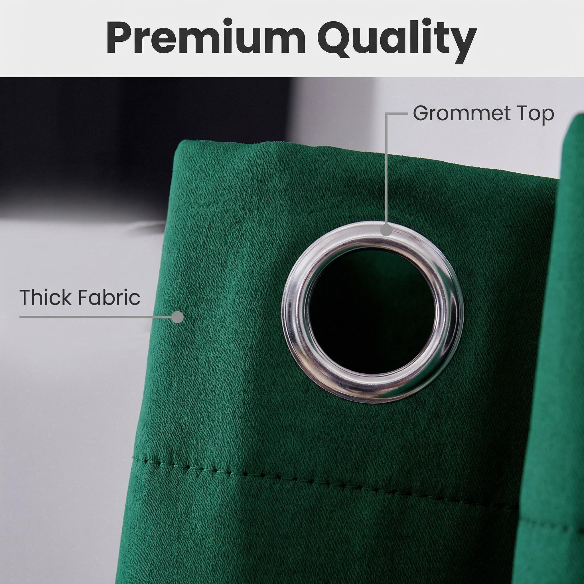 Window Wear 4 Panels 52X90 Inch Blackout Curtains Solid 100% Light Blocking Thermal Insulated Reduce Noise Curtains  Windowshades curtains curtains for bedroom cortinas para salas curtains for living room FT2571