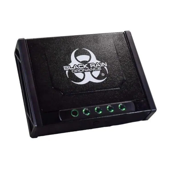 BRO Biometric Safe -Securely Store Valuables with Fingerprint Scanner & Keypad Lock