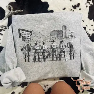 Wild West Cowboys Crewneck Sweatshirt