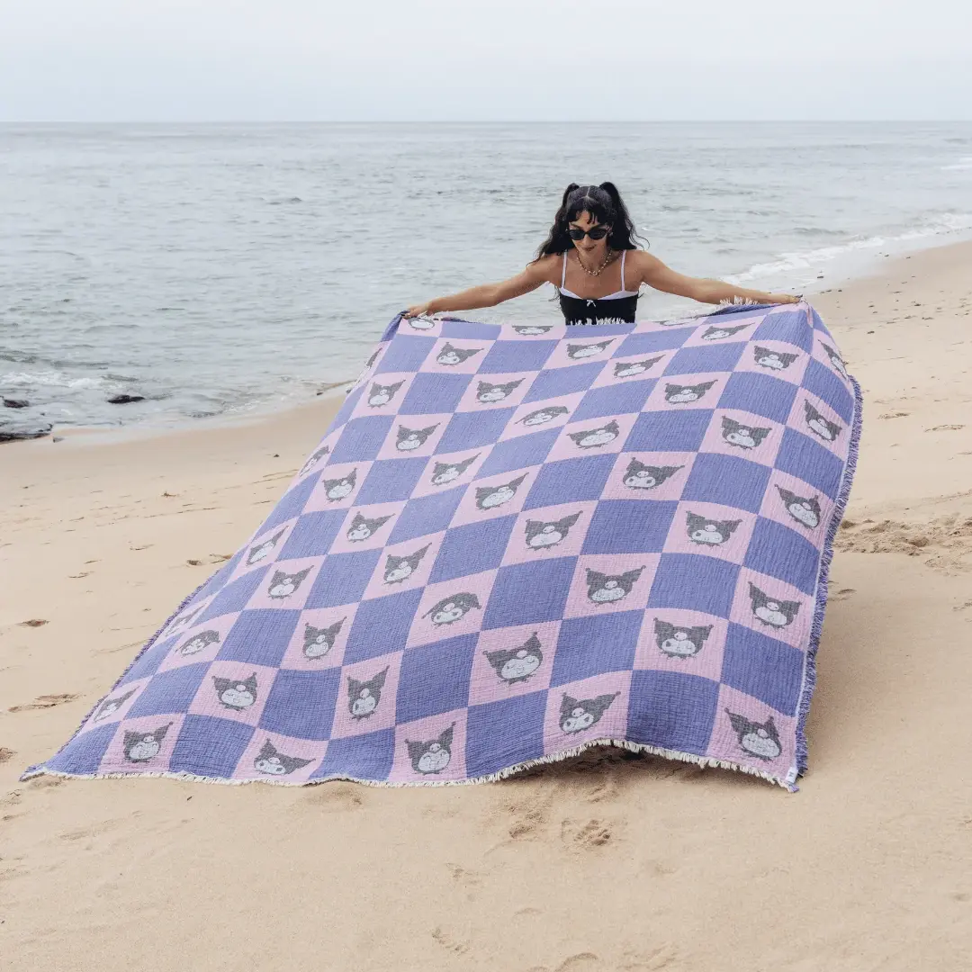 Kuromi x Sand Cloud Party Blanket (Cheeky)
