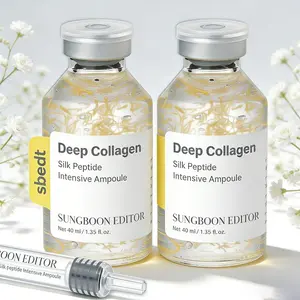 Sungboon Silk Lifting Peptide Ampoule | Wrinkle Care | Face-Lift at Home serum with Peptides & Deep Collagen | Plumping, Smooth, Anti aging Korean Skincare