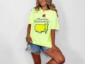 The Masters Tournament 1934–2026 T-Shirt, Masters T-Shirt, Golf Fan Tee, Unisex Tee, Golf Lover Gift, Golf Apparel, Comfort Colors