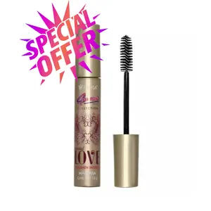 PROSA Mascara Viral Sensual Love Intense Volume Black 4 en 1 Eyelash Mascara Black Color 1PC. Water Proof Long Lasting Makeup