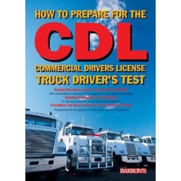 Used CDL Test Prep Book - How to Prepare for the Commercial Driver's License Truck Driver's Test by Mike Byrnes and Associates (Paperback, English) - Good Tutorial with Comprehensive Coverage, Detailed Diagrams, Booktok Recommended, Soft Cover