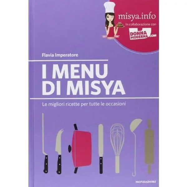 USED Book - I menu di Misya. Le migliori ricette per tutte le occasioni by Flavia Imperatore (Hardcover) - italian