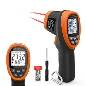 Pyrometer 30:1 Industrial, -58 ℉   to 2732. ℉   High Temp Infrared Thermometer, Non Contact Thermometer Gun, IR Temperature Gauge for Grill (NOT for)