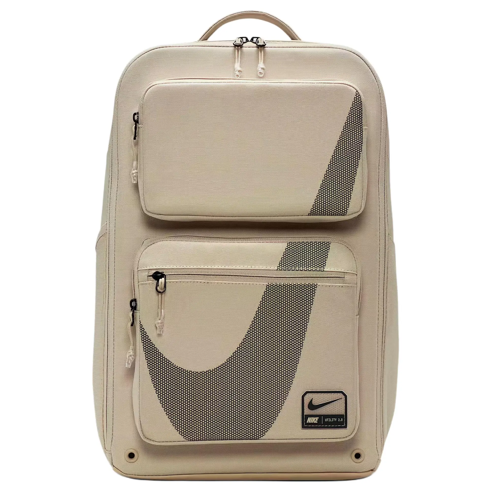Nike Utility Speed 2.0 Multi-Compartment Travel Backpack, Khaki Sporty Fabric Zipper Backpack for Men