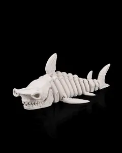 Skeleton Shark - Articulated Body for Desk Decor
