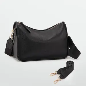 HK2402 Women's Elegant Crossbody Bag For Women Vegan Leather Hobo Handbags Purse Shoulder Bucket Bag With Adjustable Strap Outdoorfun TikTokShopHolidayHaul