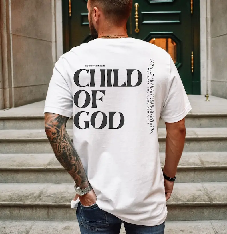 Child of God Shirt, Jesus is King Shirt, Mens Christian Shirt, Bible Verse Shirt, Scripture Shirt, Christian Streetwear, Faith  T-shirt, sweater and Hoodie