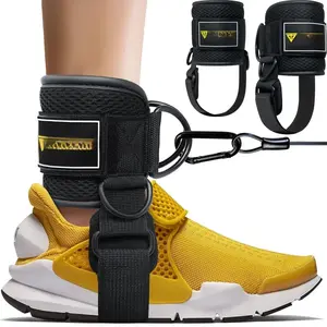 Ankle Straps  Machine Attachment for Gym -  Kickback Ankle Straps - Padded Ankle Cuffs for Glute Kickbacks and  Workouts