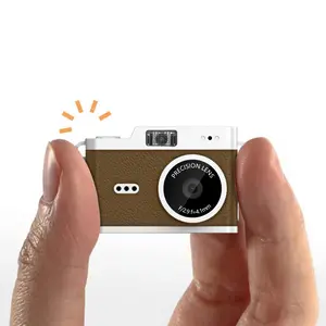 Mini Digital Camera 1080P – Retro Tiny Thumb Camera for Students, Rechargeable Pocket Cam for Campus, Travel & Vlog, Portable Small Camera for Teens & Beginners – Cute Gift for Photography Lovers