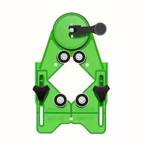 Diamond Hole Saw Kit & Tile Drill Bits Set with Double Suction Cups & Guide Jig & Glass & Tile & Porcelain & Marble & Granite & Springtok Workplace