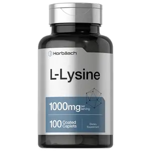 L-Lysine 1000mg per serving | 100 Caplets