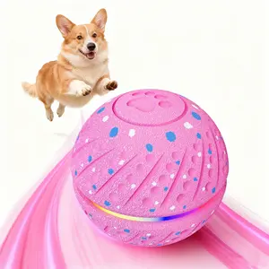 Interactive Dog Toy:  Automatic Moving Dog Ball with Motion Activation – Rotating & Bouncing Interactive Play for All Dogs, Durable E-TPU