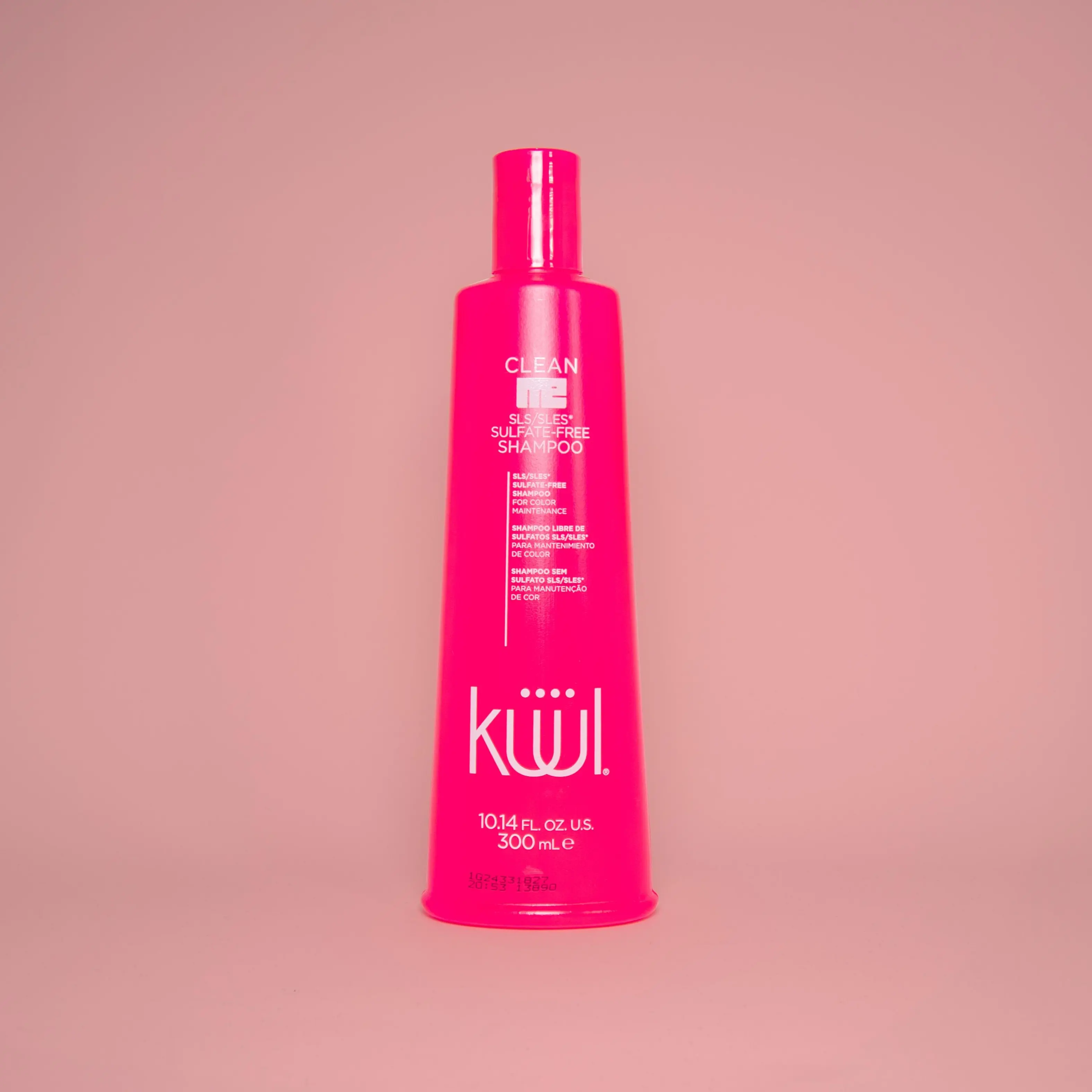 KUUL Clean Me Sulfate Free Shampoo, Gentle Cleanser for Color Protection & Keratin Maintenance, Salt-Free Smoothing Haircare, 10.1 fl oz
