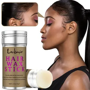 Hair Wax Stick 2.7oz Portable Anti-Frizz Anti-Static Hair Styling Gel No Residue Smooth Edges Suitable for All Hair Types