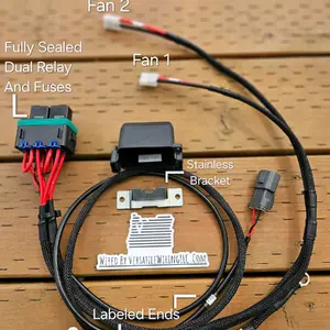 Honda/Acura Dual Fan Relay Kit Plug And Play