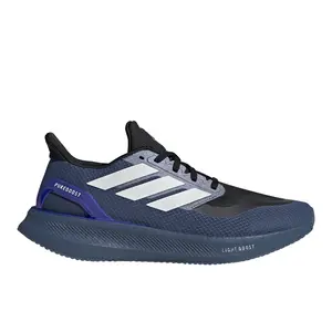 adidas Mens Pureboost 5 Running Sneakers Shoes - Blue adidas Mens Pureboost 5 Running Sneakers Shoes - Blue
