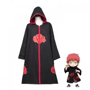 Akatsuki Inspired Cloak for Halloween Costume Cosplay Accessories