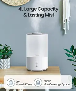 Safety 2.5 Litre Ultrasonic Humidifier for Kids Humidifiers for Bedroom, Humidifier with Essential Oil Diffuser, freshener air