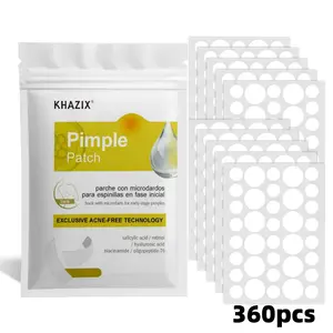 360pcs, BeautifulStart, Pretty Hydrocolloid Facial Spot Patches, Ultra‑Thin Invisible Waterproof Skin Stickers with Natural Plant Extracts, Daily Blemish Cover Protective Patches for Makeup‑Friendly Day Use