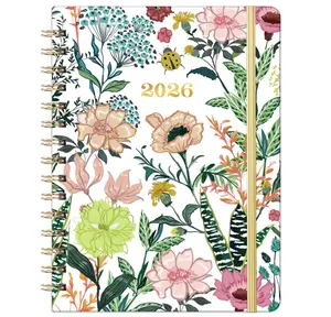 2026 Planner – Weekly ＆ Monthly Planner 2026, Jan. 2026 – Dec. 2026, 6.4" x 8.5" with Tabs, Flexible Hardcover, Thick Paper, Strong Twin-Wire Binding, Back Pocket, Inspirational Quotes ＆ Notes