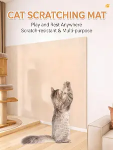 Anti-cat scratch furniture protection pads, self-adhesive type Provide sufficient play space for pets Wide range of uses: suitable for both dogs and cats, a practical choice for all pet owners, one pad with multiple usesScratching post for cats,summervibe