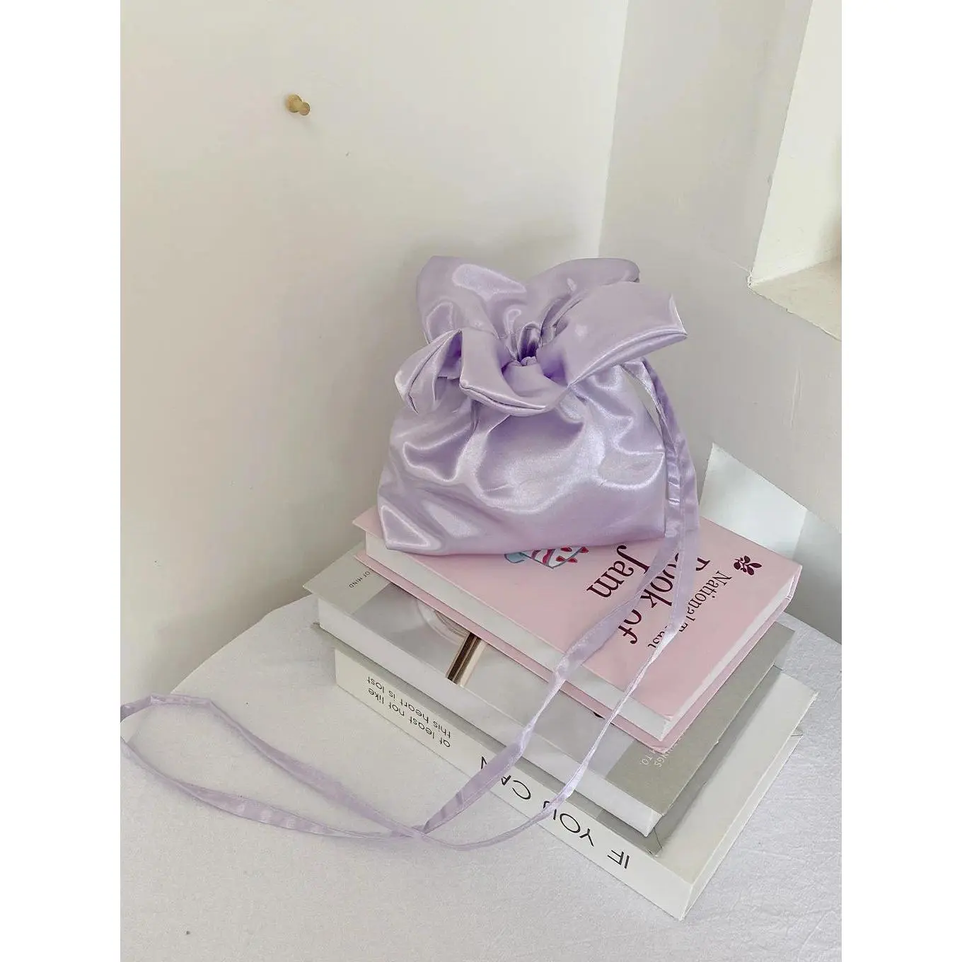 satin purple