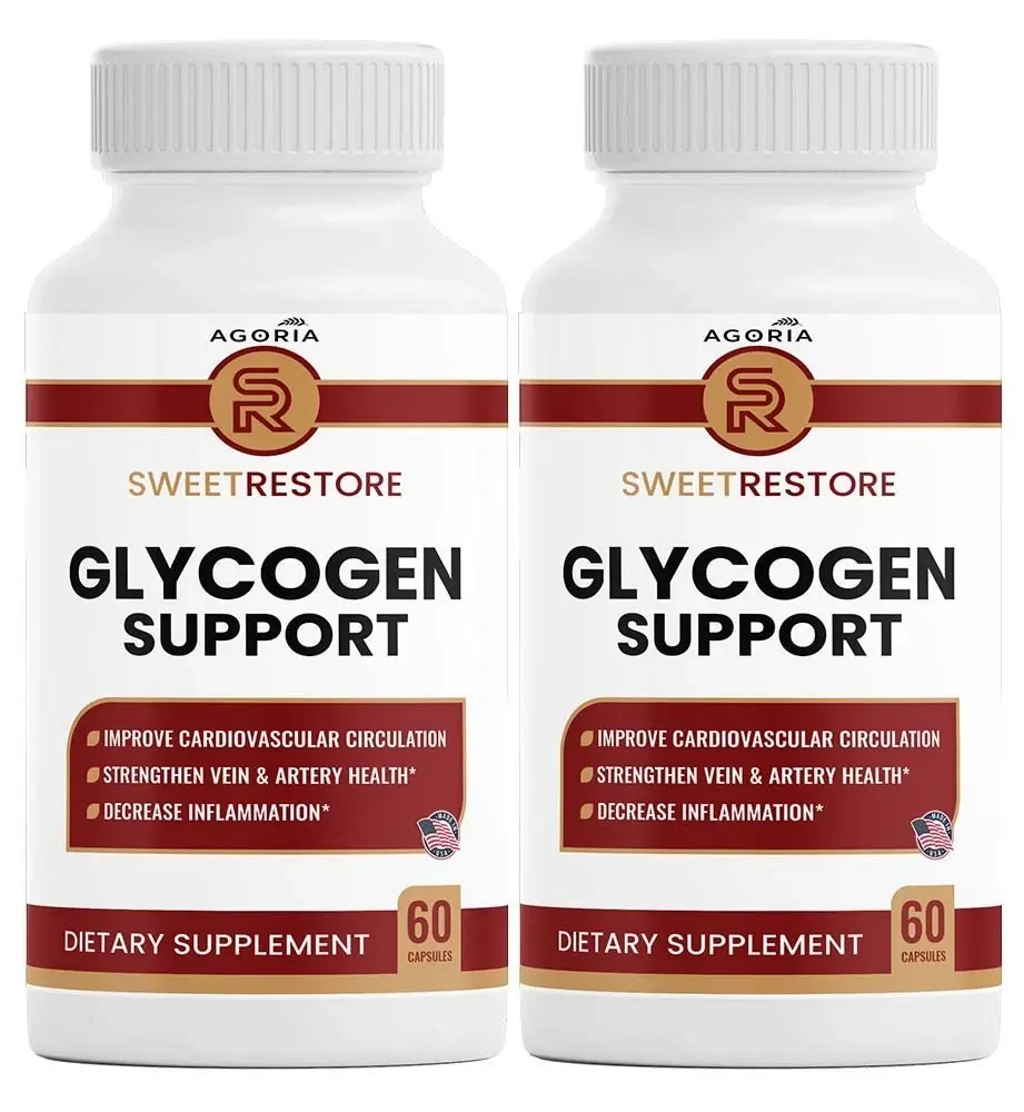 (2 PACK) Sweet Restore Glycogen Support Capsules, Joint Support (120 Capsules) Healthcare Supplement
