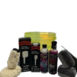 Complete Wheel and Tire Detailing Kit! Keep those wheels spotless with this ready to go kit!