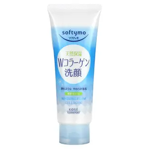 Softymo Face Cleansing Foam, Collagen, 5.3 oz (150 g)