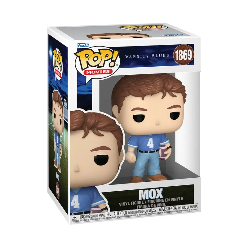 Funko Pop! Movies: Varsity Blues - Mox, Tweeder, Coach Kilmer & Billy Bob & Bacon Collectible Figures